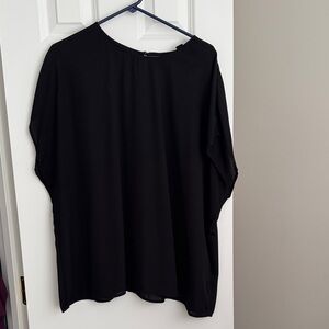 Halogen Elegant Black Blouse